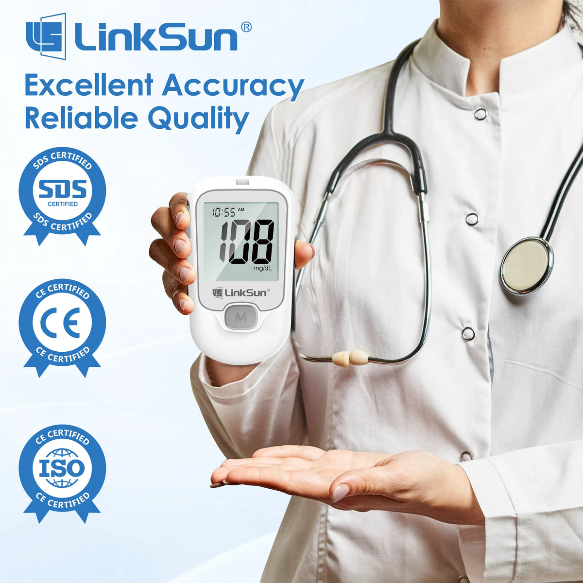LinkSun G-425 glucosemètre