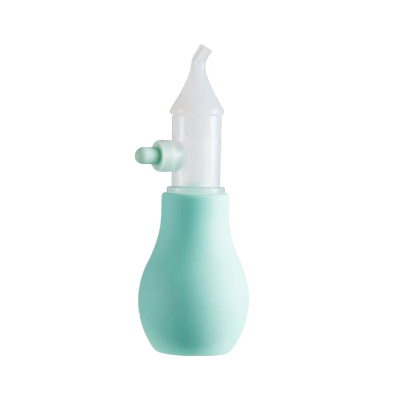 Aspirateur Nasal en Silicone pour bébé, pompe d'aspiration, nettoyeur de nez pour enfants, dispositif de nettoyage du nez apaisant, outils de nettoyage Nasal