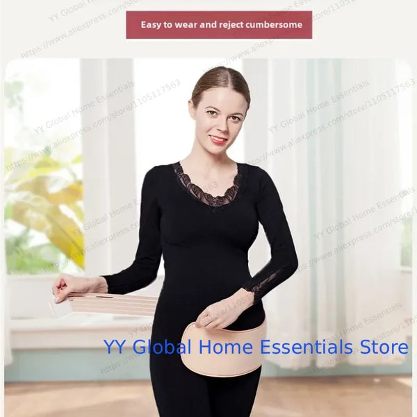Ceinture de maternité 3 en 1 : bande de soutien de grossesse avec attelle abdominale pour soulager la douleur et récupération post-partum, bande de taille réglable