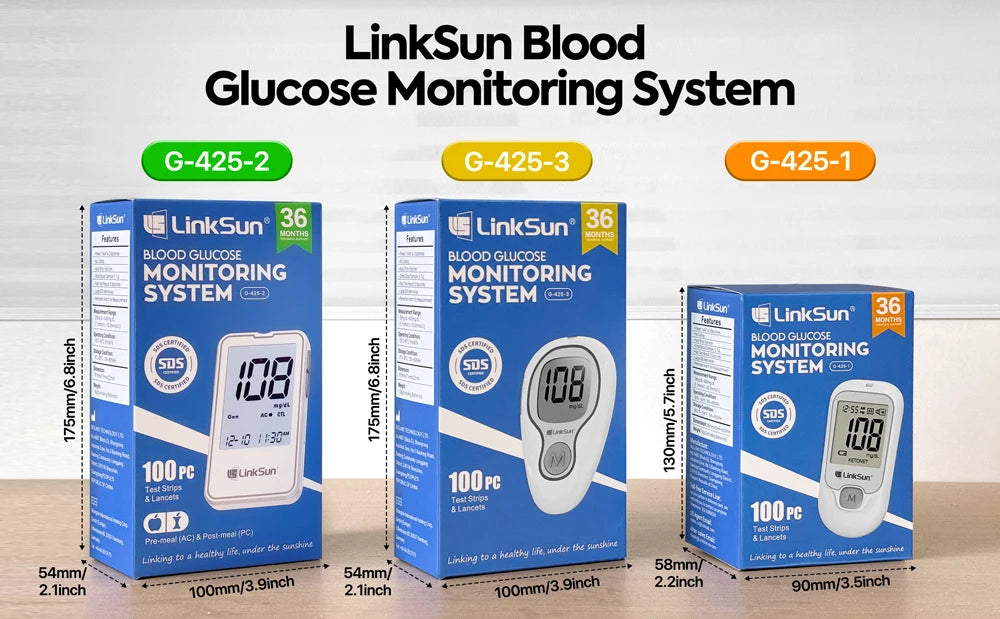 LinkSun G-425 glucosemètre