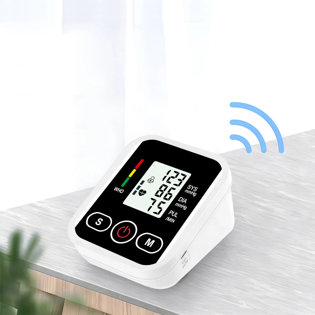 Tensiomètre à bras LCD, capteur de pression