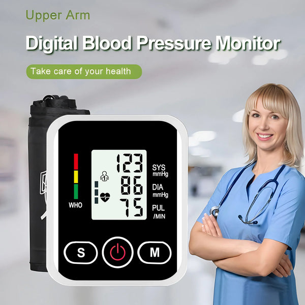 Tensiomètre à bras LCD, capteur de pression
