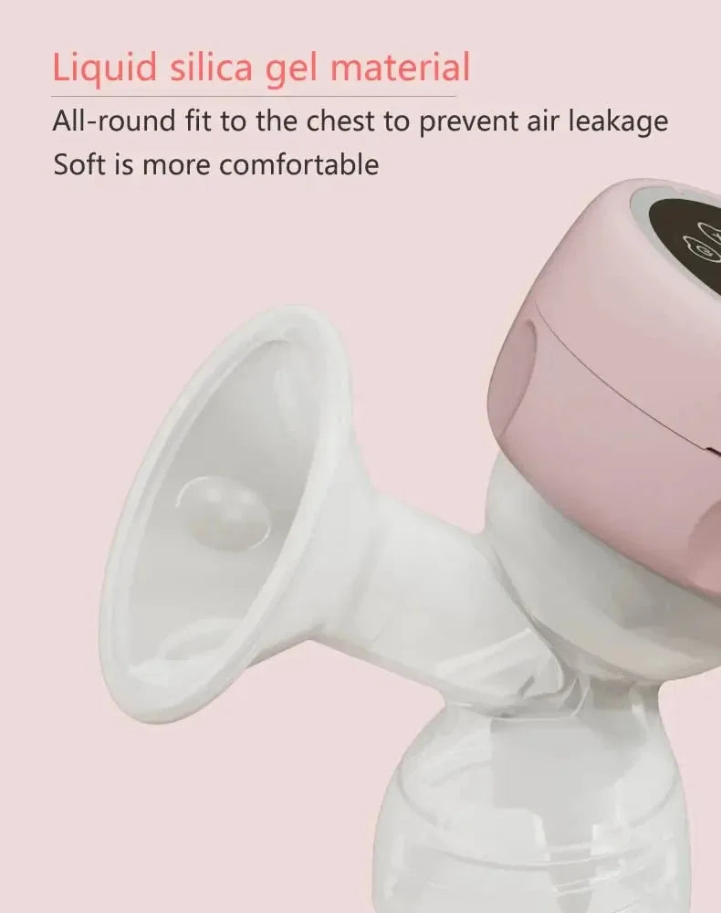 Tire-lait électrique tire-lait avec écran LED extracteur de lait pour l'allaitement collecteur de lait confortable Anti-reflux à faible bruit