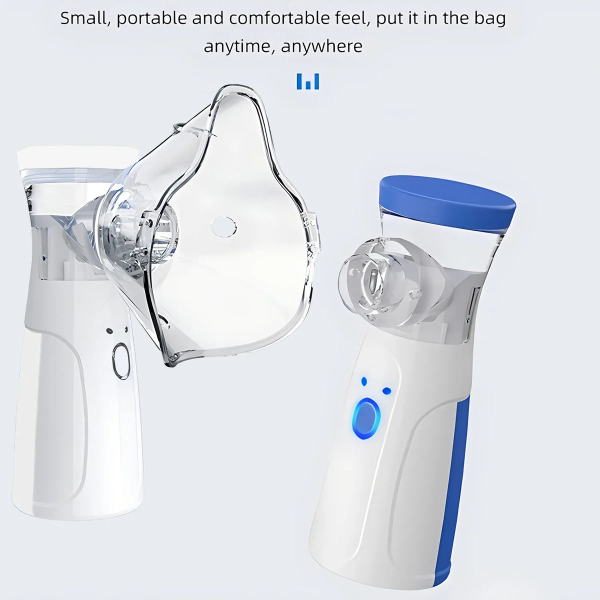 Nébuliseur médical silencieux en maille pour l'extérieur, inhalateur d'asthme portatif, atomiseur, soins de santé pour enfants, Mini nébuliseur Portable, humidificateur