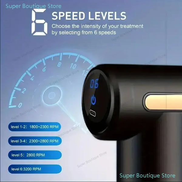 Mini pistolet de Massage musculaire masseur corporel portable masseur à Percussion portatif profond pour le corps dos et les jambes du cou