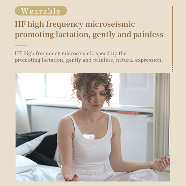 Tire-lait Électrique S12 Portable, Silencieux, Invisible, Mains Libres, Confortable, Collecteur de Lait, Extracteur de Lait, Sans BPA, 2/1 Pièces