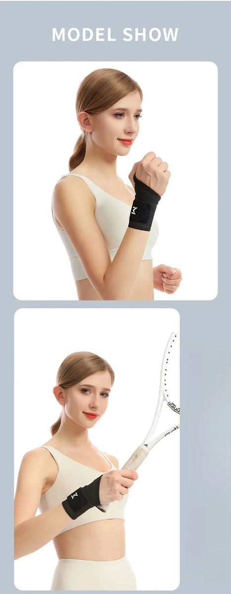 Attelle de soutien de poignet respirante pour salle de sport/travail, manchon de Compression réglable, soulagement de l'arthrite et du canal carpien, pré-lures sportives