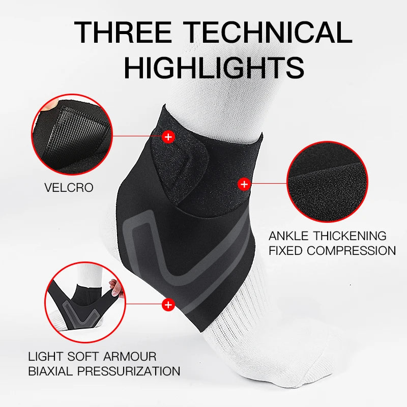Support de cheville élastique respirant Sport cheville orthèse Tobillera Fitness Compression réglable cheville protecteurs Football