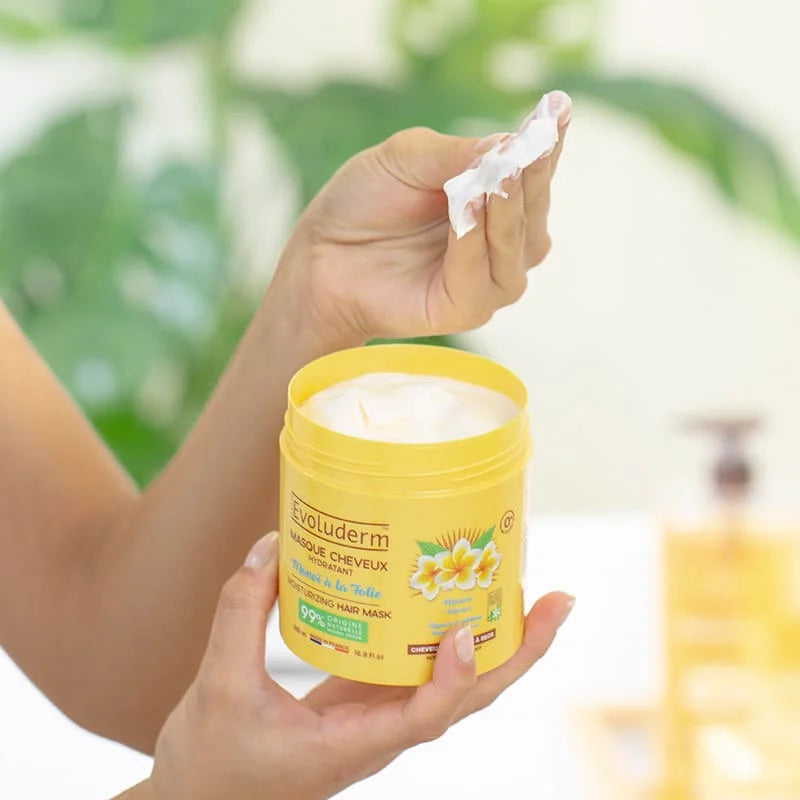 Evoluderm Masque Cheveux Hydratant Monoï à la Folie