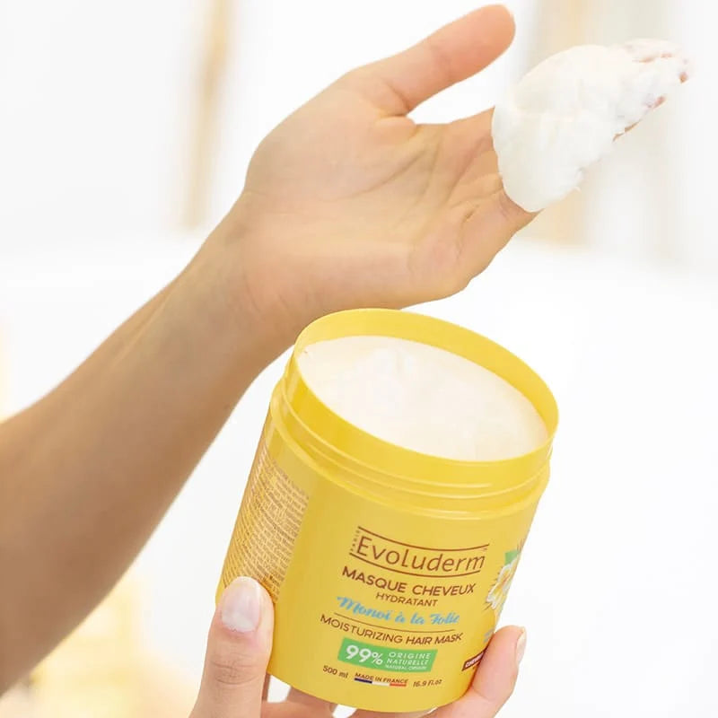 Evoluderm Masque Cheveux Hydratant Monoï à la Folie